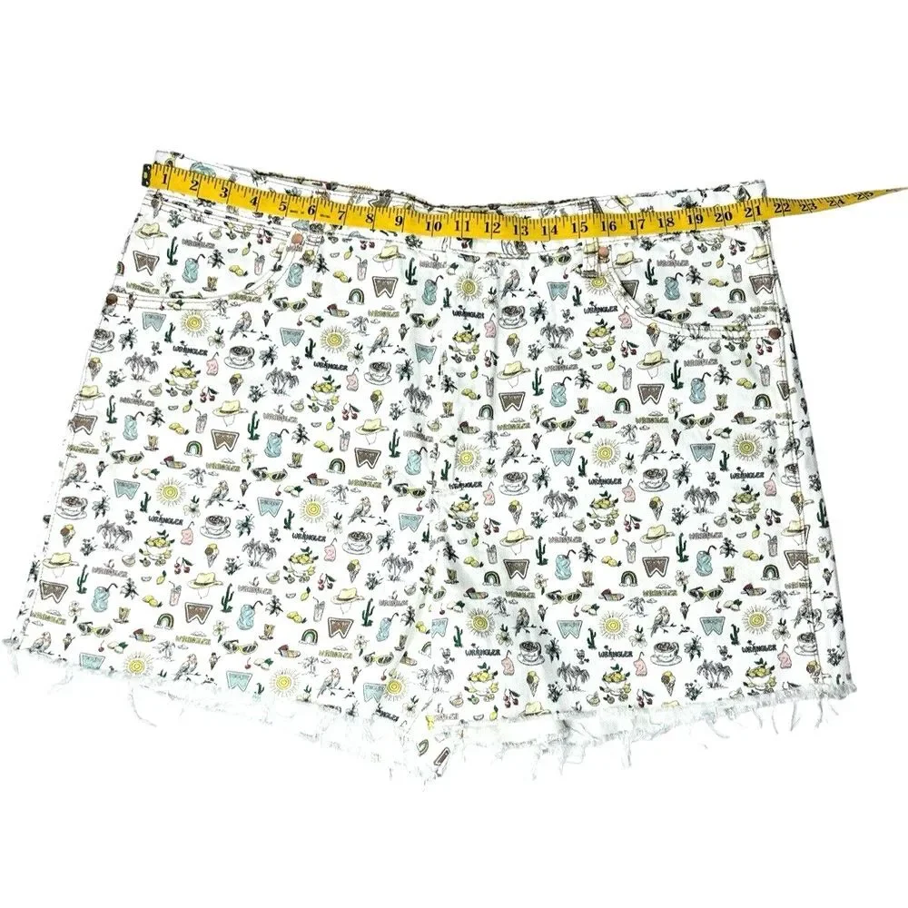 Wrangler Women's Donna‎ High-Rise A-Line Shorts, 5-Pocket, 5